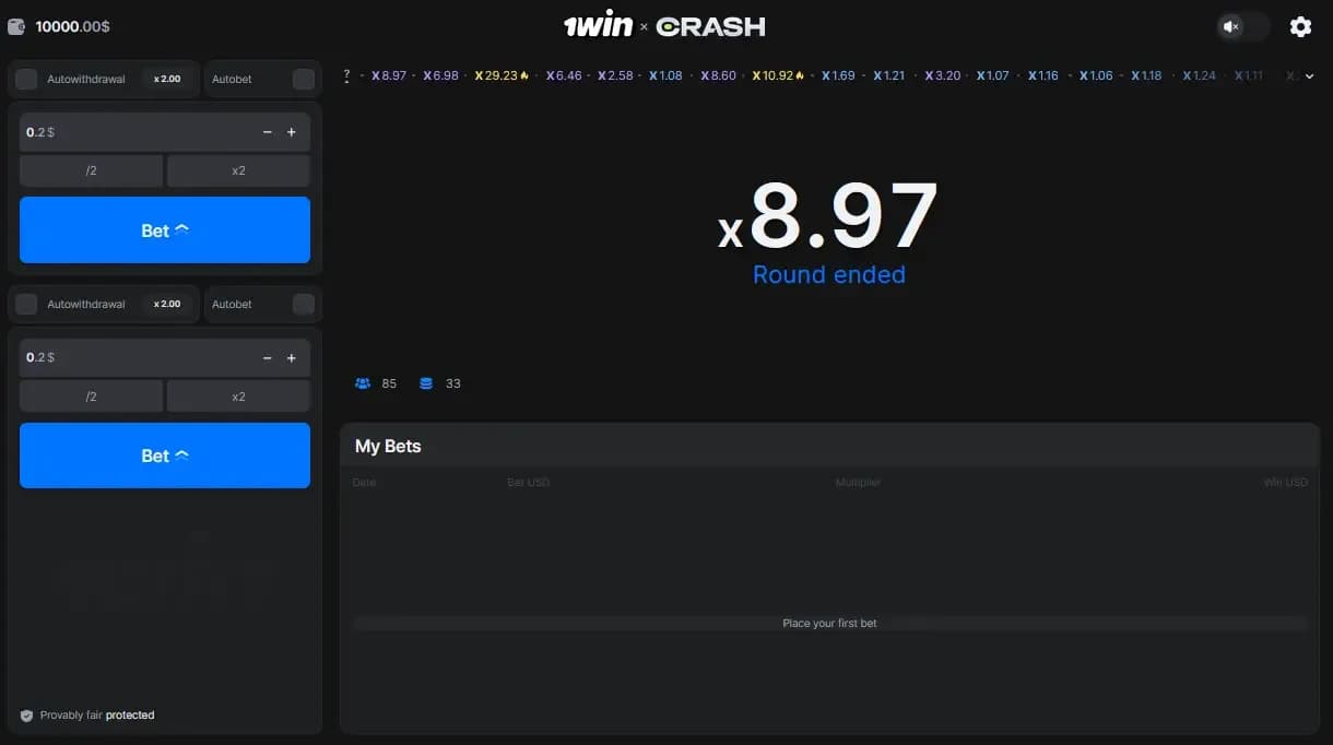 Crash Round Ended