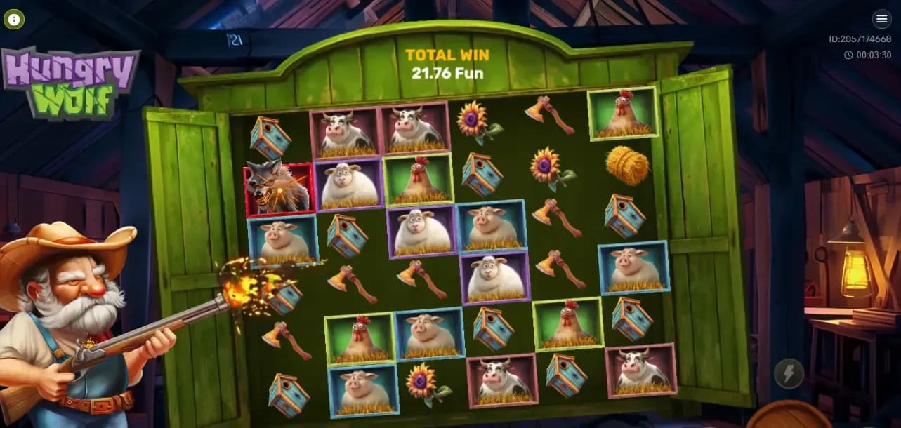 Hunter's Shot in Hungry Wolf