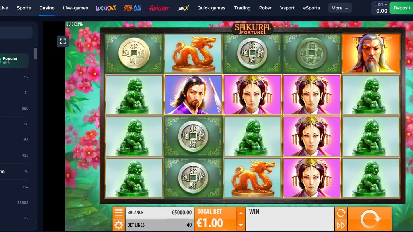 Sakura Fortune slot